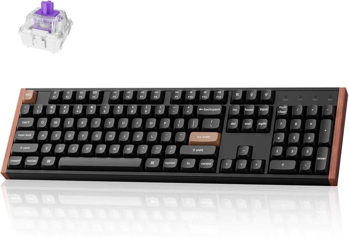 TUKO TUKO K10 HE Hall Effect Gaming Keyboard Black — product photo