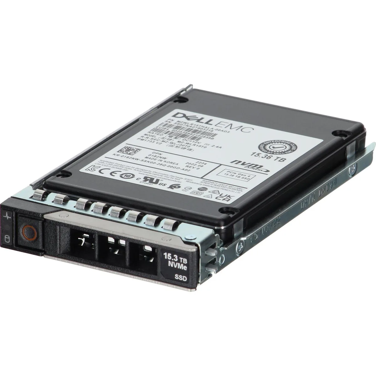 DELL DELL 15.36TB Enterprise NVMe SSD PM1733 V2 CPO 182NW-CP1 — product photo