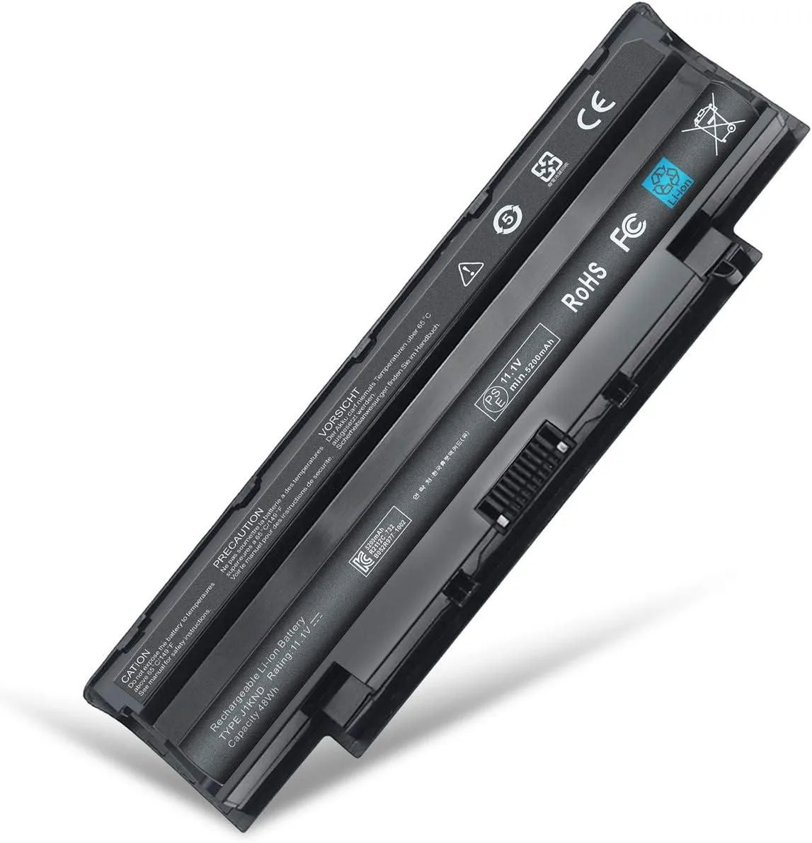 PISKEKAT PISKEKAT J1KND 11.1V 48Wh 6-cell laptop battery — product photo