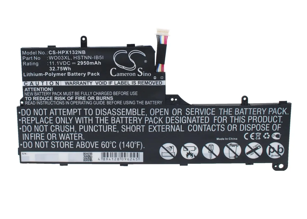 Cameron &amp; Co Cameron &amp; Co DS-CS-HPX132NB laptop battery 2.95 Ah — product photo