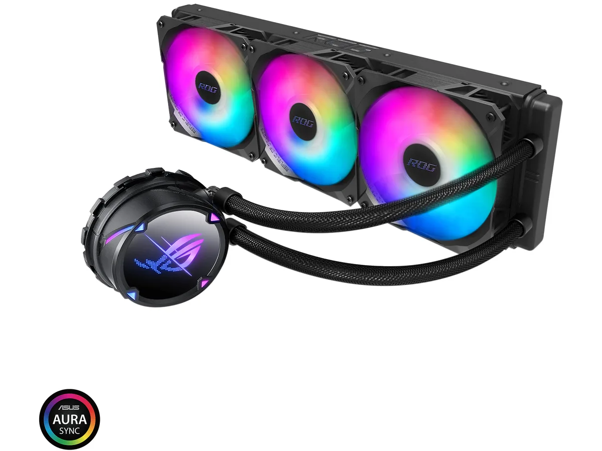 ASUS ASUS ROG STRIX LC II 360 ARGB liquid cooler — product photo