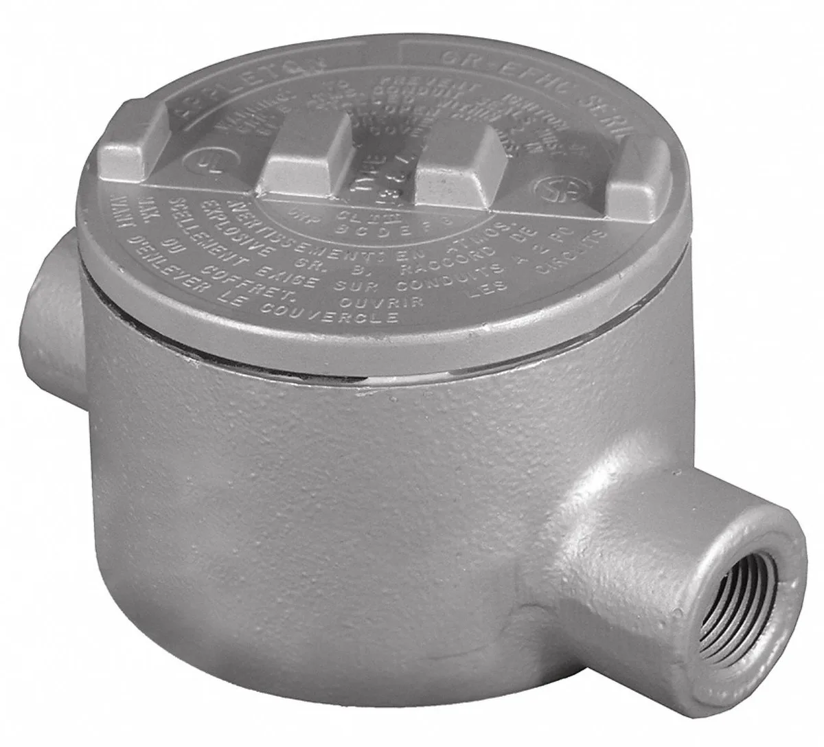 Appleton Century Crofts Appleton Century Crofts GRC100 Conduit Outlet Body Iron 1in — product photo