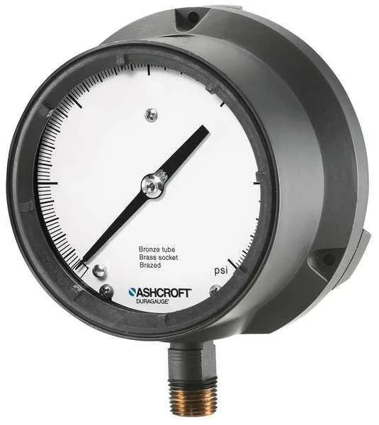 Ashcroft Ashcroft 451379 Process Pressure Gauge 0-15 psi 4 1/2 in Dial — product photo