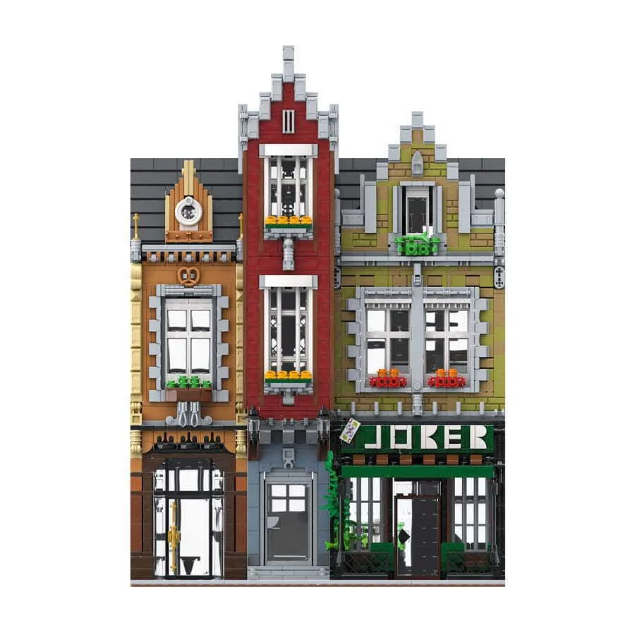 ZITIANYOUBUILD ZITIANYOUBUILD MOC-97242 Tenement House 3450 Parts — product photo