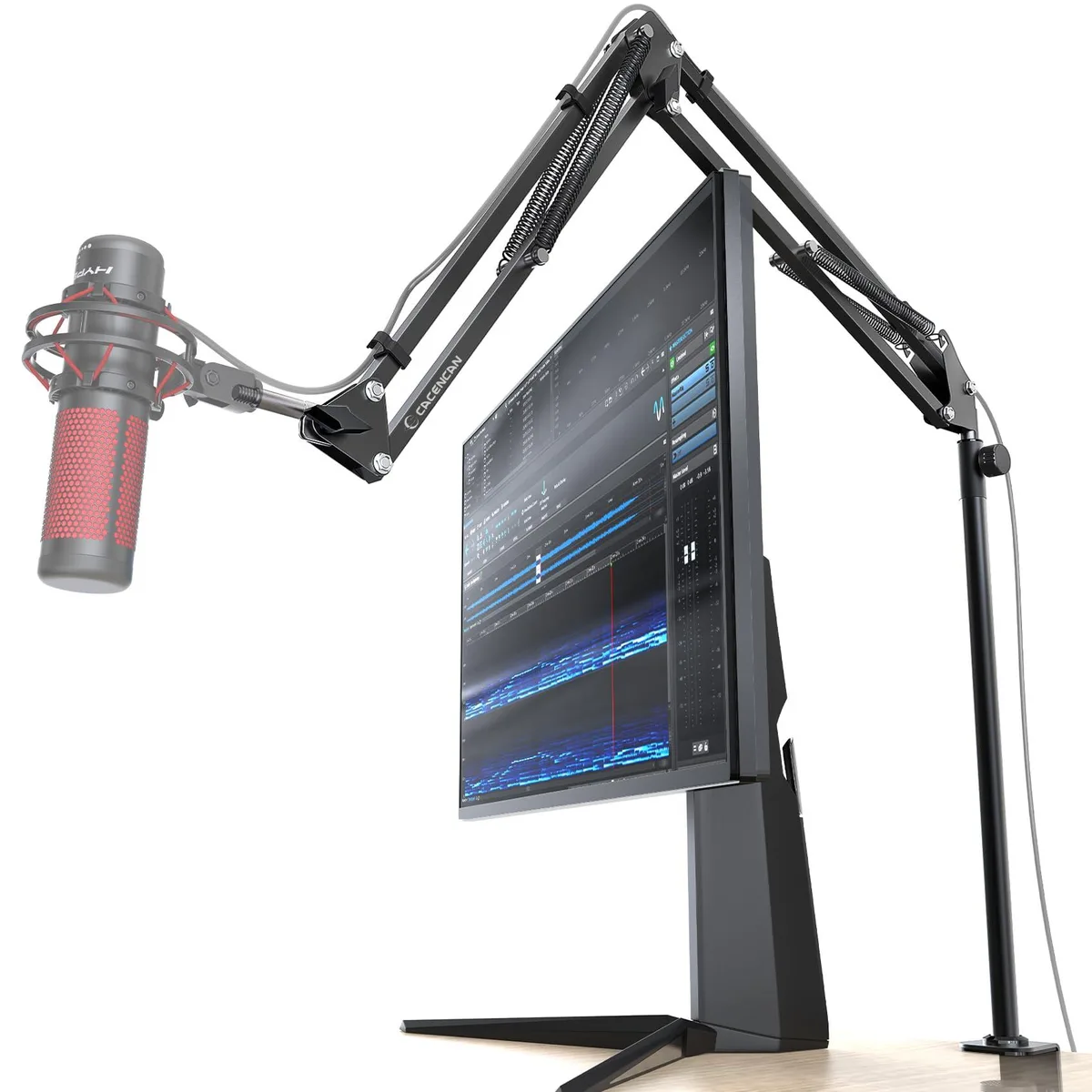 CACENCAN M05 Pro Boom Arm 15.7" 25.5" 1.8kg 360° — product photo