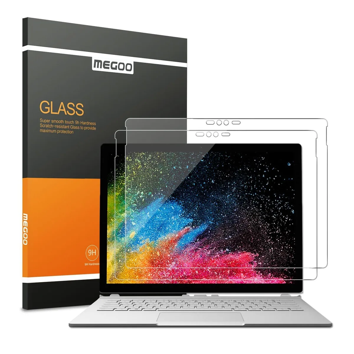 ALSEYE ALSEYE 2 Pack Tempered Glass Screen Protector 13.5 Inch — product photo