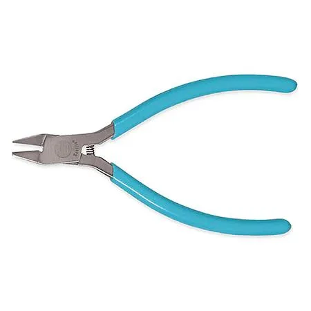 Xcelite 4 inch flush cut diagonal plier with oval nose and cushioned grips