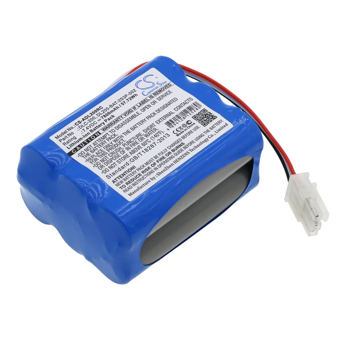 Cameron &amp; Co Cameron &amp; Co DS-CS-ADL200RC 7.4V 7800mAh Blue — product photo