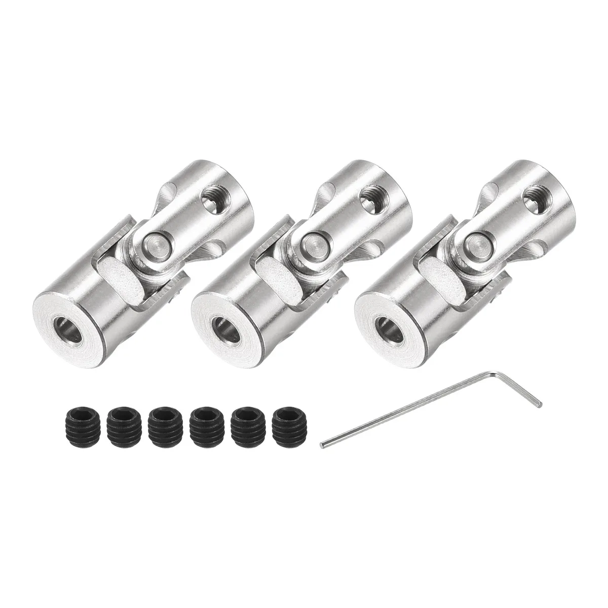 Unique-Bargains Unique-Bargains 3mm to 3.17mm Universal Joint Coupling 23mm x 9mm Pack of 3 — product photo