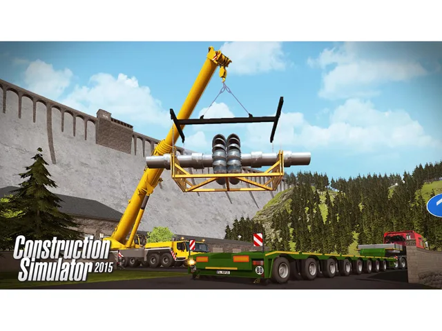 Astragon Astragon 40203 Construction Simulator 2015 Liebherr LTM 1300 6.2 downloadable game — product photo