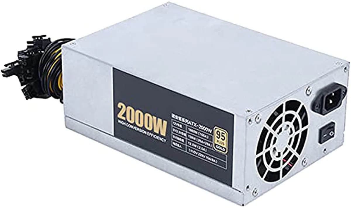 myVolts myVolts 2000W ATX Mining Power Supply 10×6 Pin — product photo