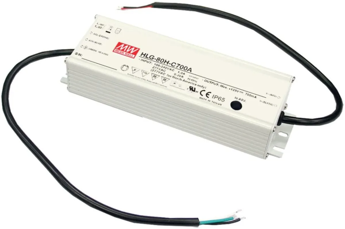 Mean Well Mean Well HLG-80H-12A 60W 12V 5A Power Supply — product photo