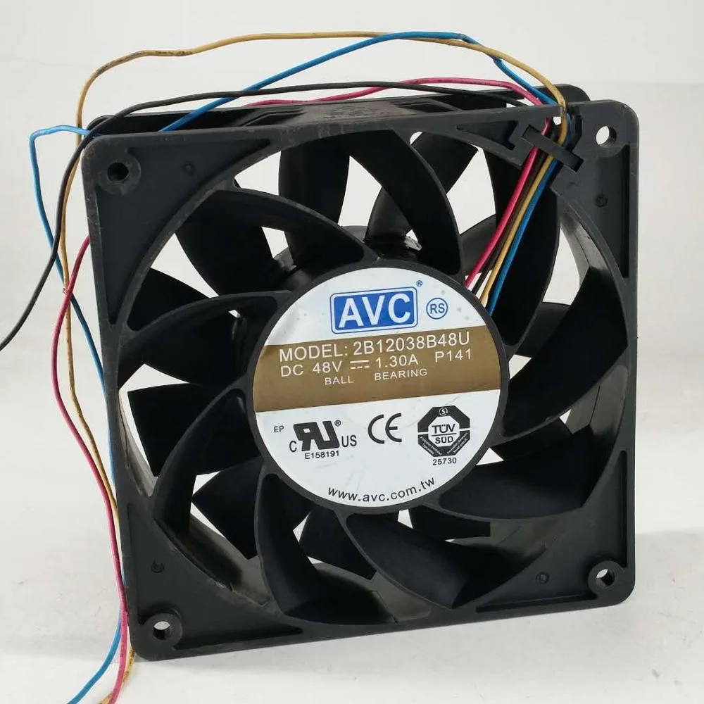 Fans Fans 2B12038B48U 48V 1.3A 120×120×38mm case fan — product photo