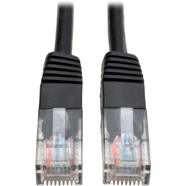 Tripp Lite Tripp Lite N002-002-BK 2 ft Cat5e 350 MHz RJ45 network ethernet cable — product photo