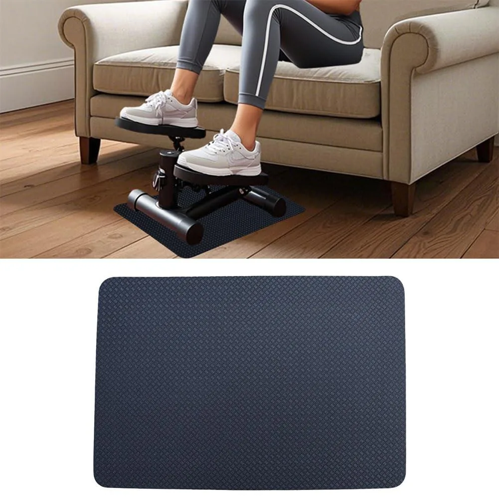 Double-Sided Non-Slip Mat for Stepper & Mini Elliptical 24.02 x 15.54 in — product photo