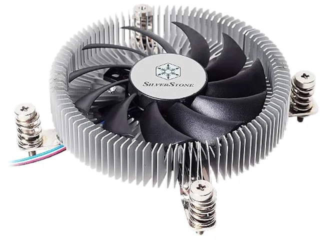 Silverstone Silverstone Nitrogon SST-NT07-115X 80mm PWM Low Profile CPU Cooler — product photo