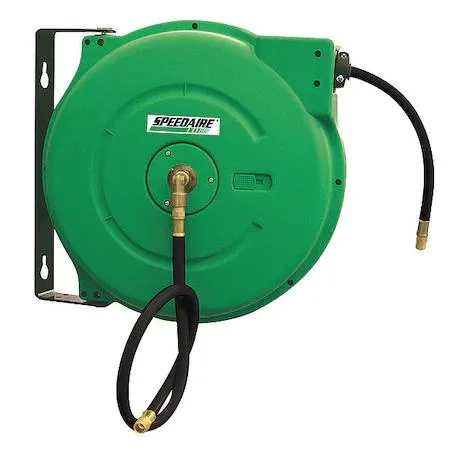 SPEEDAIRE SPEEDAIRE 2CUC9 Spring Return Hose Reel 1/2 in 40 ft — product photo