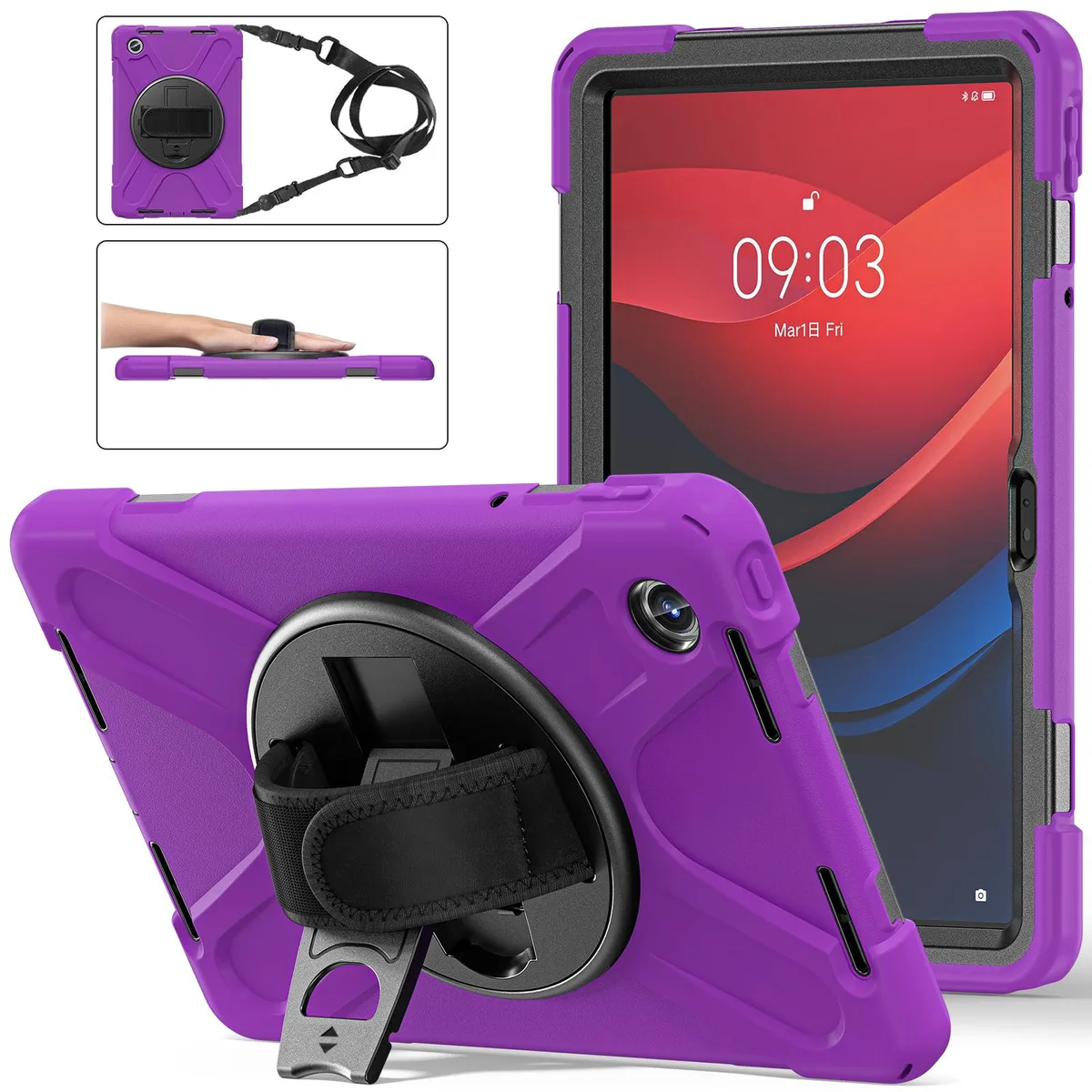 BONAEVER BONAEVER TB330FU laptop case 11 inch 2024 Purple — product photo