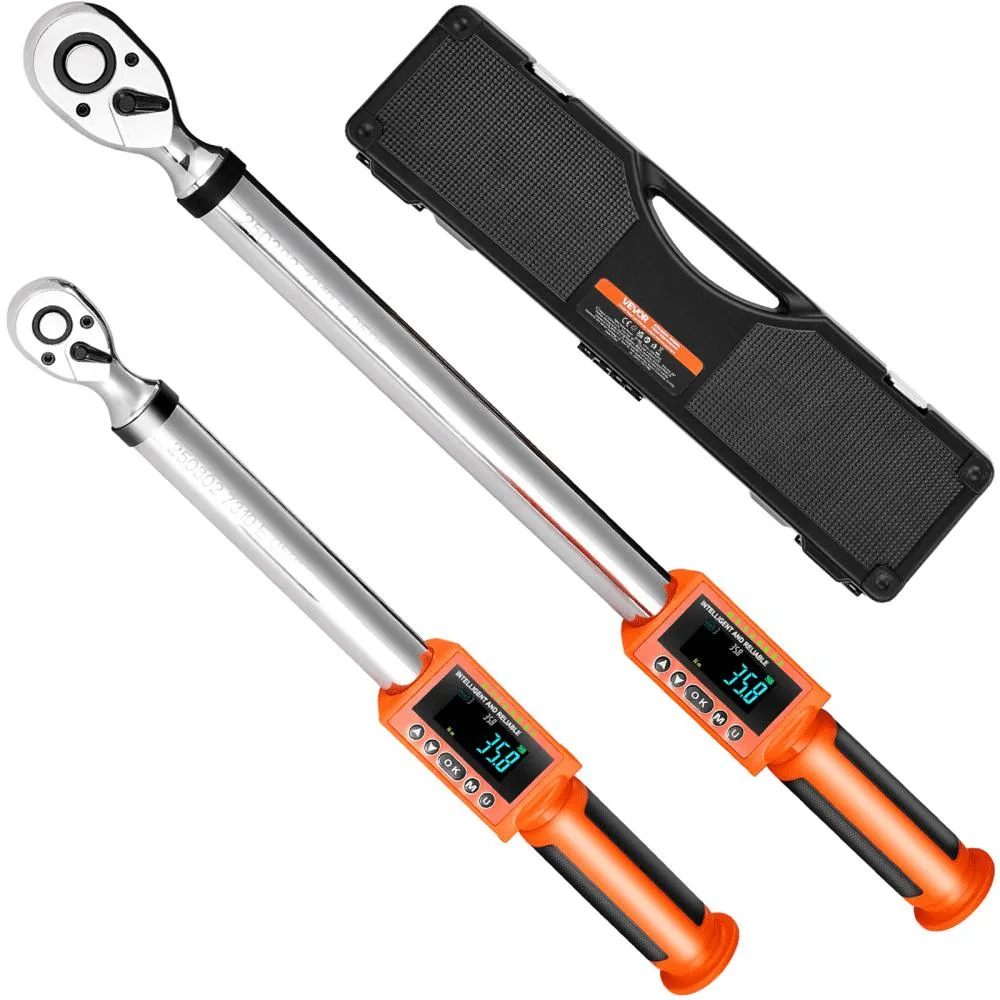 VEVOR VEVOR SX3812 Digital Torque Wrench Set 1/2 3/8 Inch 72-Tooth — product photo