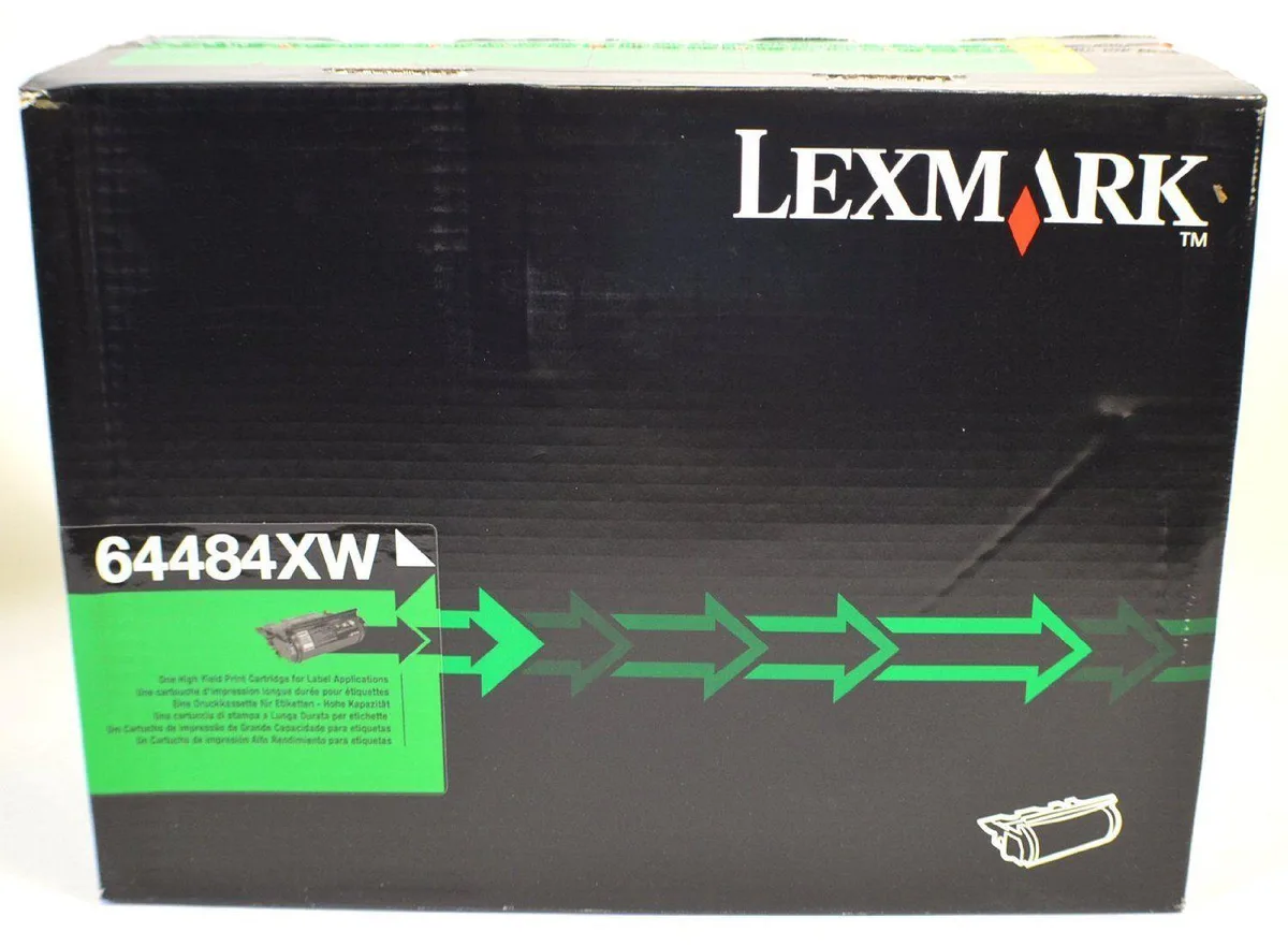 Lexmark Lexmark 64484XW Extra High Yield Toner Cartridge Black 36000 pages — product photo