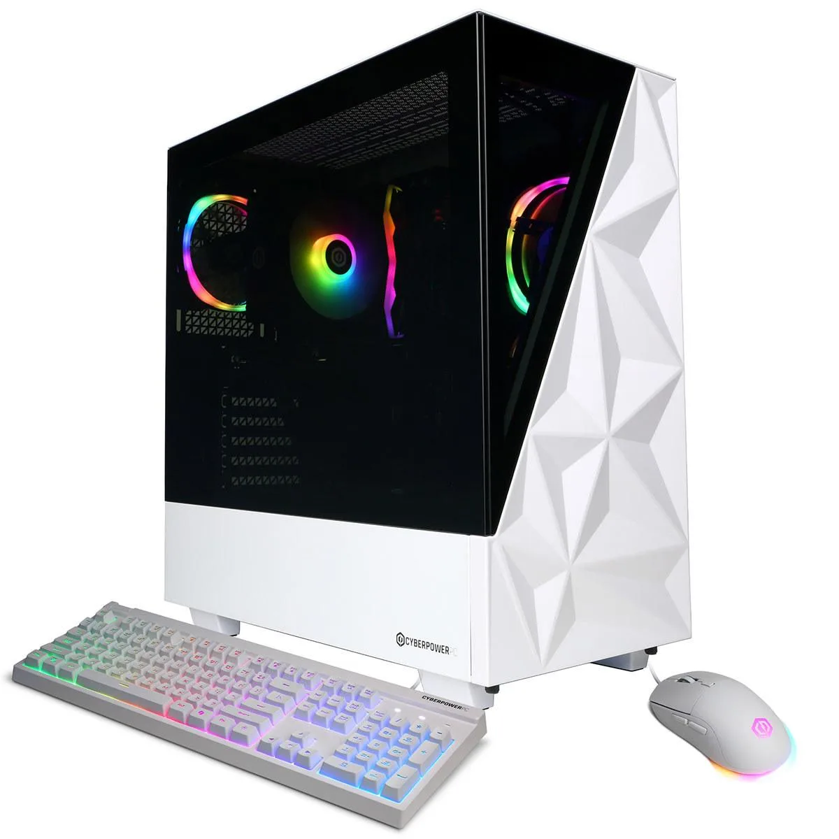 CyberpowerPC CyberpowerPC Gamer Master Ryzen 7 9700X RTX 5060 Ti 16GB 1TB White — product photo