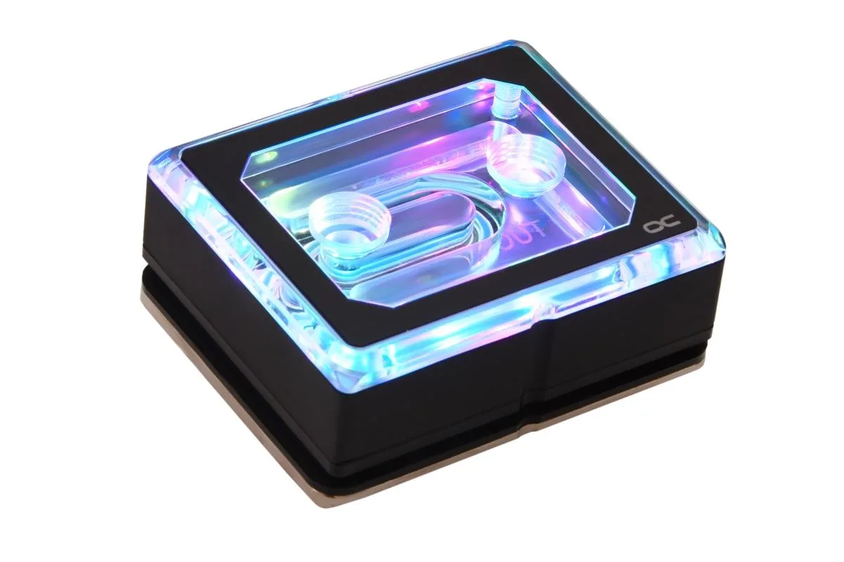 Alphacool Alphacool Eisblock XPX Aurora PRO Plexi Black Digital RGB liquid cooler (12950) — product photo