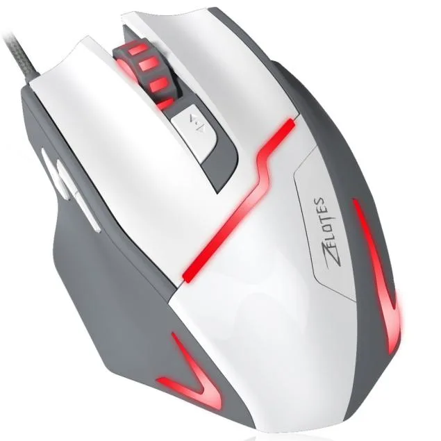 ESTONE ESTONE T-10 Gaming Mouse 7200 DPI 7 Buttons White — product photo