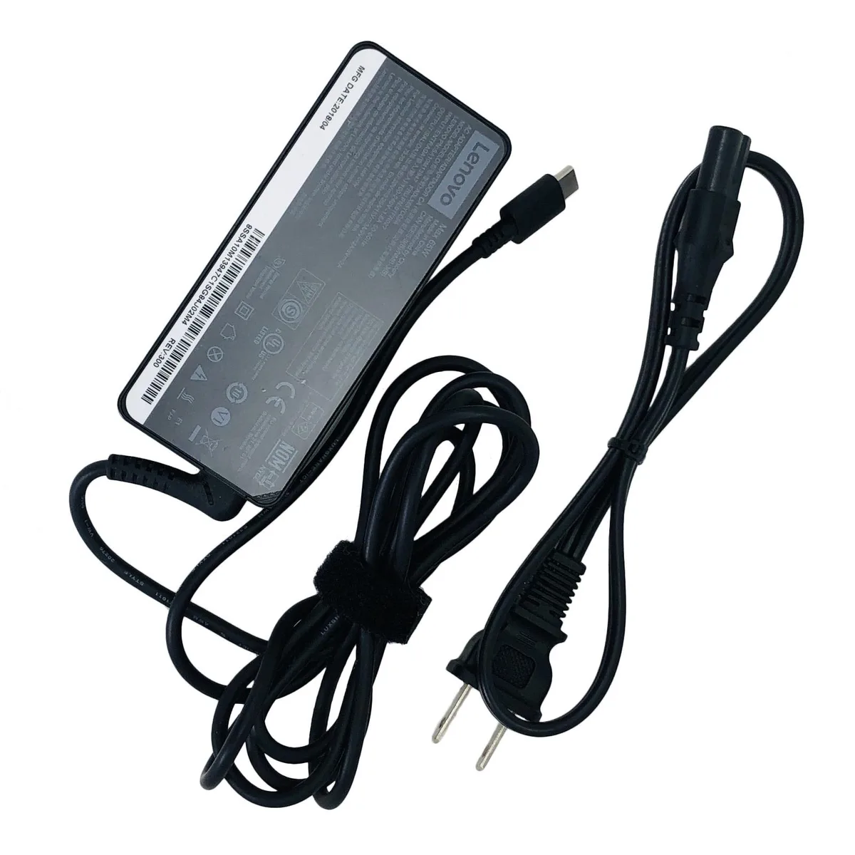 Lenovo Lenovo ADLX65YCC3A 65W USB-C power adapter — product photo