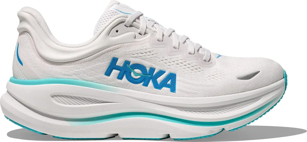 HOKA HOKA Bondi 9 Sneaker White Blue 11.5 — product photo