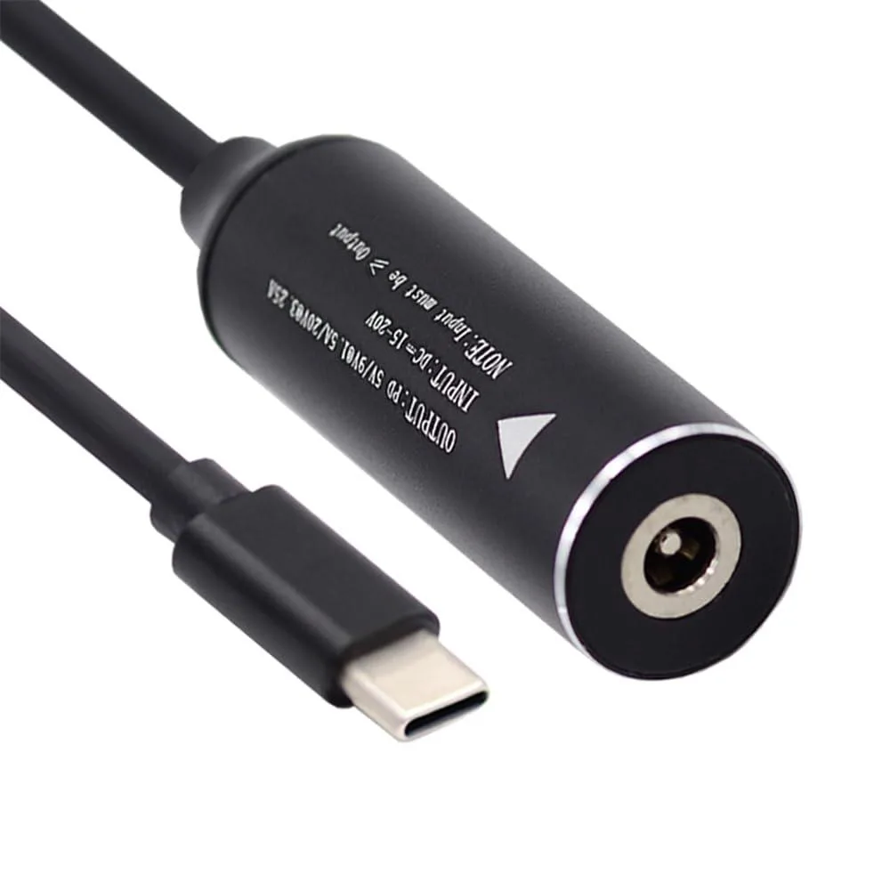 Fervit Fervit 4.0x1.3mm DC Jack to USB-C PD Cable 65W — product photo