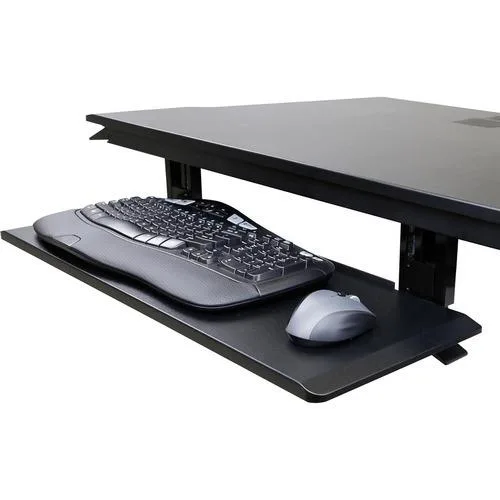 Ergotron Ergotron Deep Keyboard Tray for WorkFit-TX Black 27.8" 10" 4.50 lb — product photo