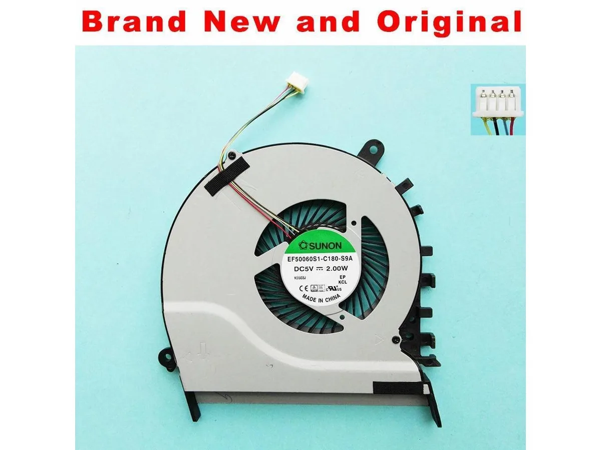 Fans Fans CPU Cooler EF50060S1-C180-S9A for Asus Vivobook S551LB V551LB S551 V551 — product photo