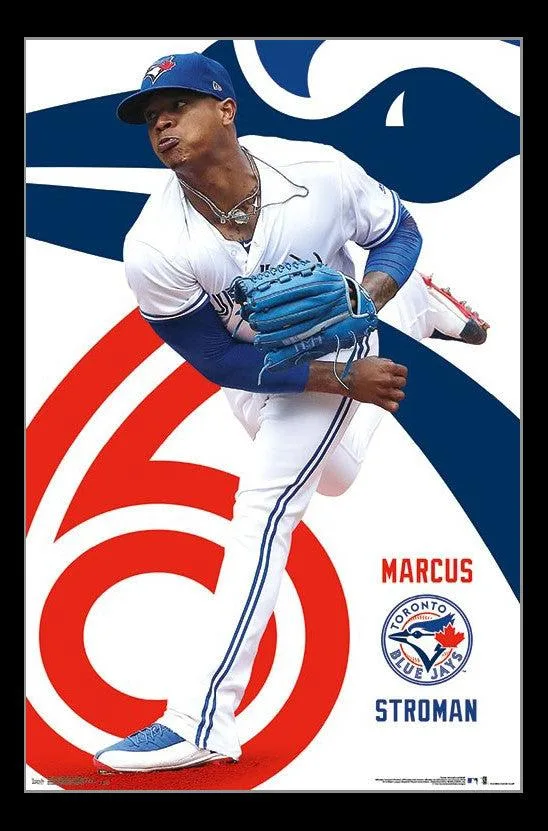 Toronto Blue Jays Marcus Stroman poster print 22 by 34 inches