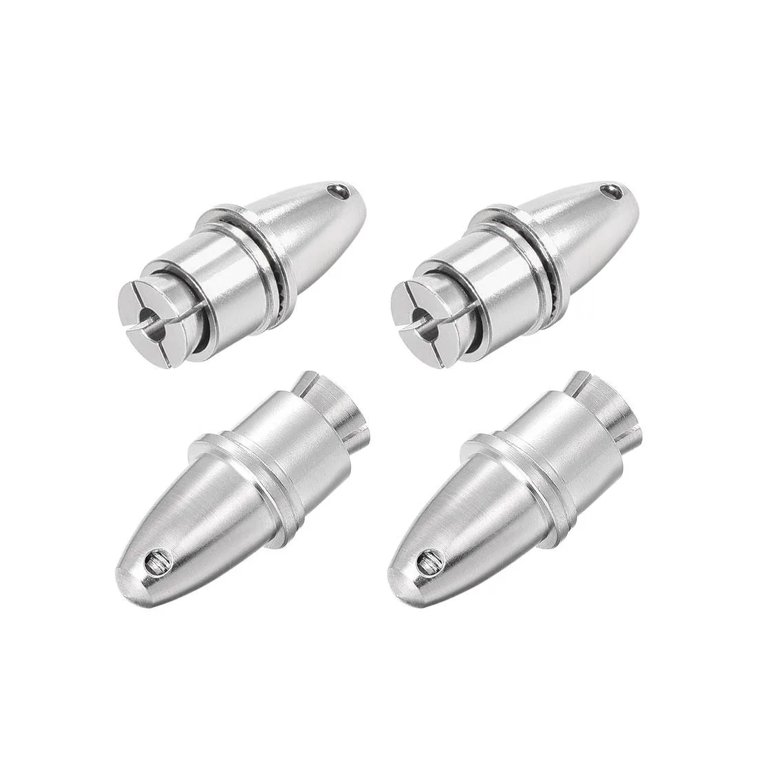 Unique-Bargains Unique-Bargains RC Airplane Spinner Adapter 3mm Aperture 5mm Output Axle 4PCS — product photo