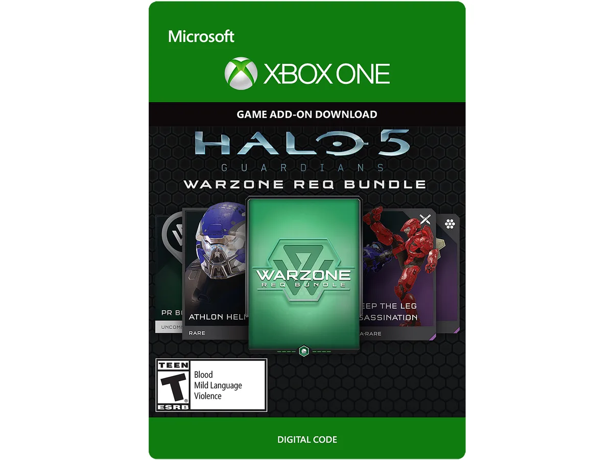 Microsoft Microsoft 7F6-00018 Halo 5 Guardians Warzone REQ Bundle downloadable game — product photo