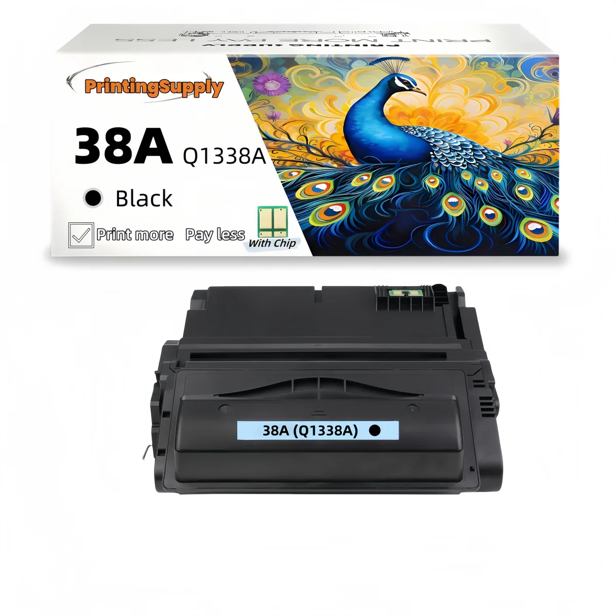 Aster Graphics Inc Aster Graphics Inc 38A Q1338A Compatible Toner Cartridge Black High Yield 20000 Pages — product photo