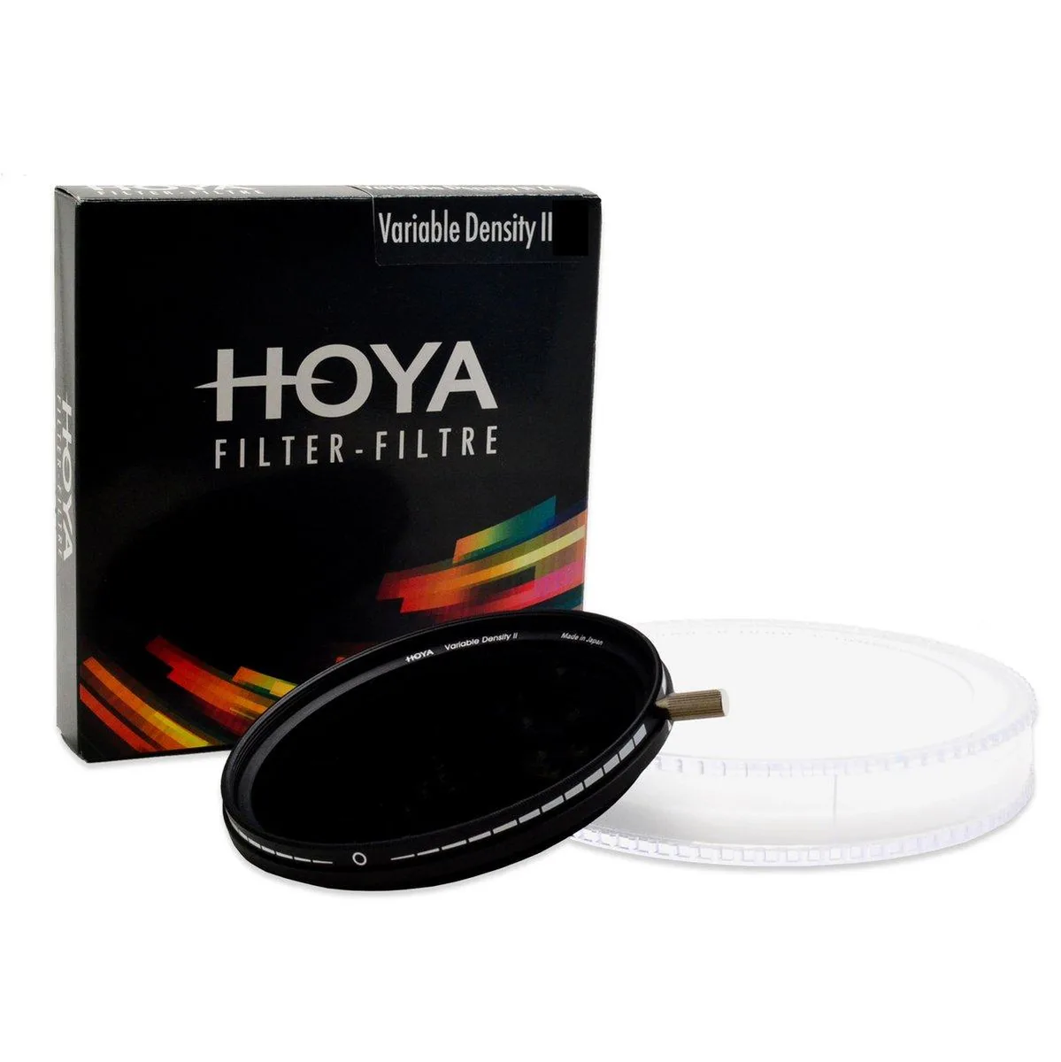 HOYA Filter HOYA Filter 58mm Variable Neutral Density II ND3-ND400 camera filter — product photo