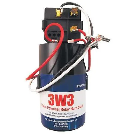 SUPCO SUPCO 3W3 Hard Start Kit hvac control 208 to 240V 270-324 MFD 4-5 ton — product photo