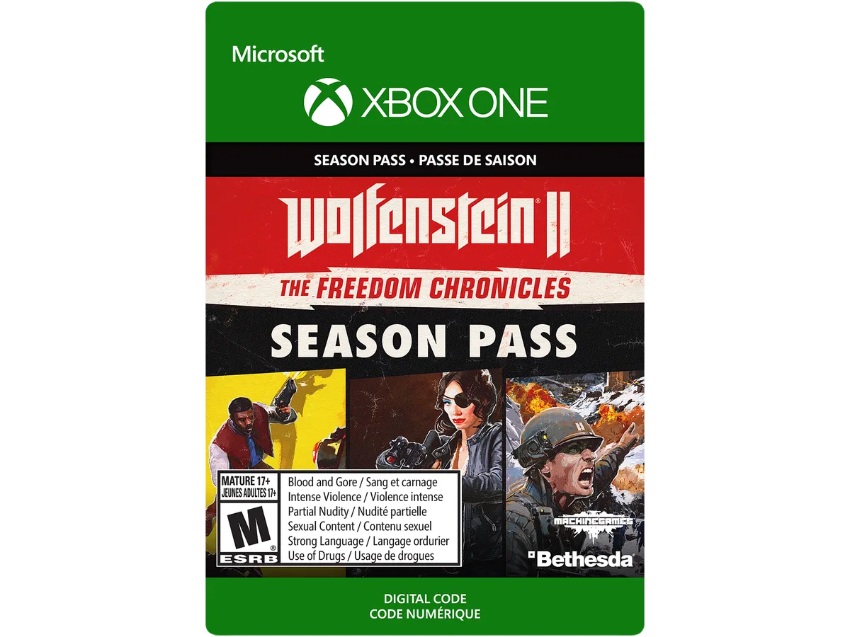 Bethesda Softworks Bethesda Softworks 7D4-00214 Wolfenstein II Season Pass downloadable game — product photo