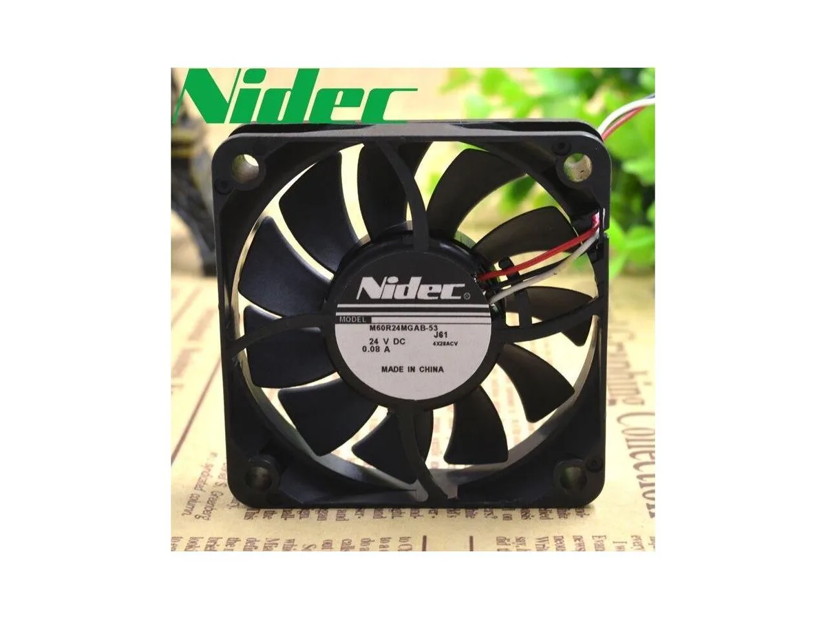 Fans Fans M60R24MGAB-53J56 24V 0.08A 60x60x15 3-wire case fan — product photo