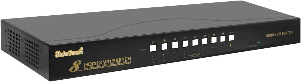 ENVEL ENVEL 8-Port HDMI KVM Switch 4K@30Hz USB 2.0 IP54 — product photo