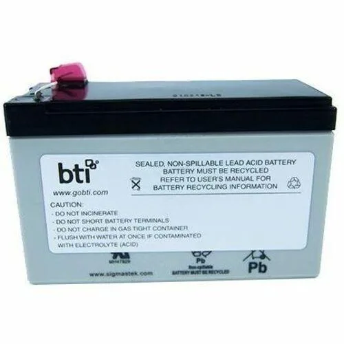 Battery Technology Inc. Battery Technology Inc. RBC51-SLA51-BTI 12V 9AH UPS Replacement Battery — product photo