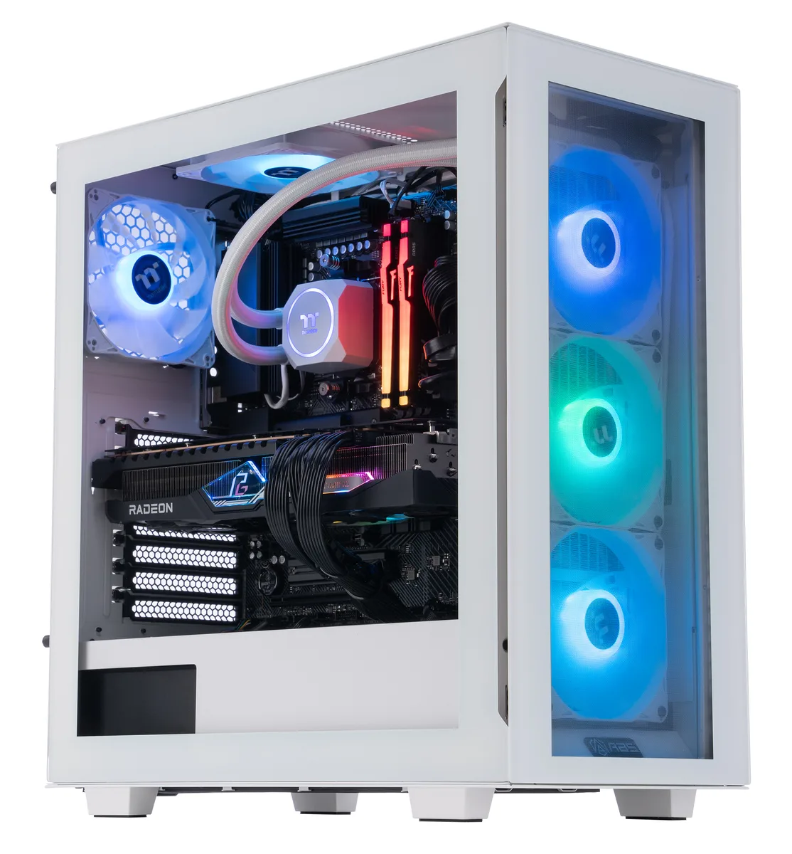 ABS ABS ALI936 Tempest Ruby gaming PC Ryzen 9 7900X Radeon 7900 XTX 32GB DDR5 2TB NVMe — product photo