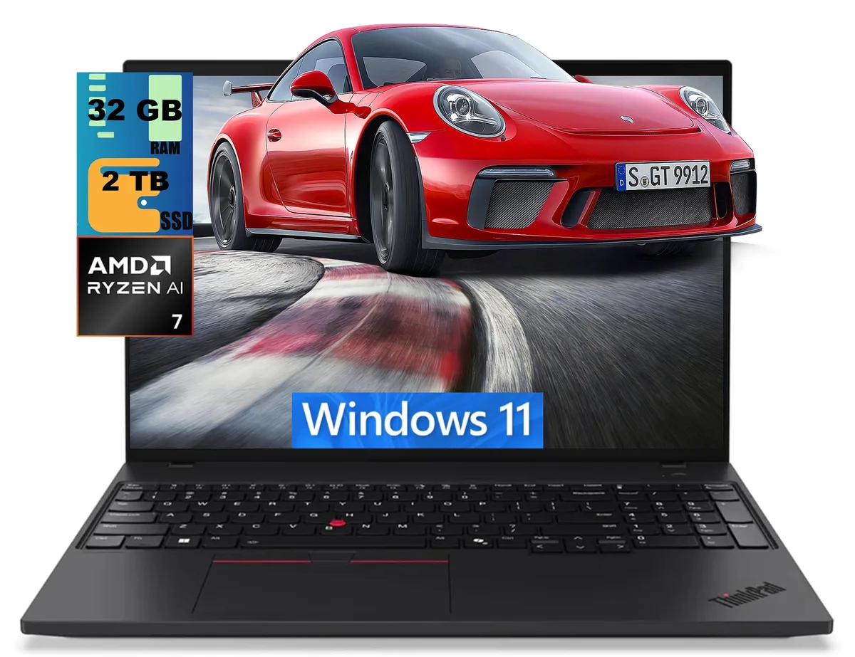 Lenovo Lenovo ThinkPad P16s 16" OLED 4K Touch Ryzen AI 7 350 32GB 2TB laptop — product photo