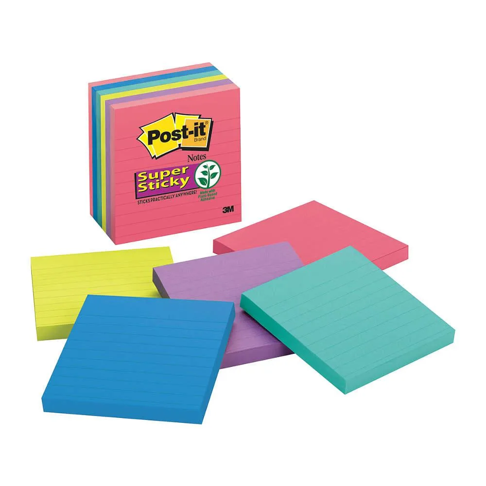 Six square pads of lined Rio De Janeiro notes, 90 sheets each