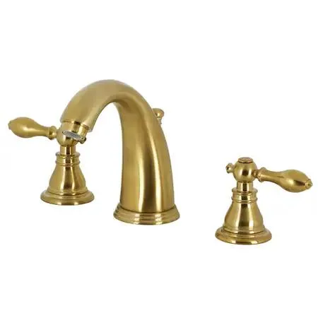 KINGSTON BRASS KINGSTON BRASS KB987ACLSB American Classic Widespread Bath Faucet — product photo