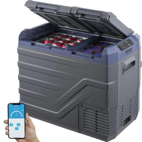 VEVOR VEVOR 40 L Dual Zone Portable Fridge Freezer -20 to 20°C 12/24V DC 100-240V AC — product photo