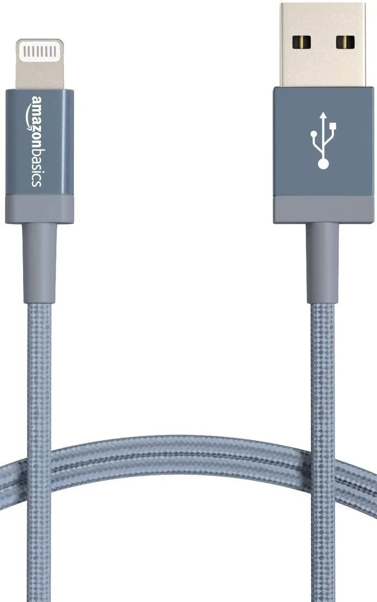  Belkin MFi Certified USB-A to Lightning Cable 3 ft Dark Gray — product photo