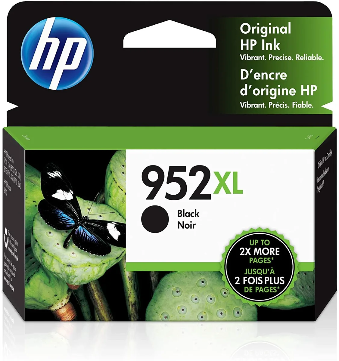 HP HP 952XL Black Ink Cartridge F6U19AN 2000 Pages — product photo