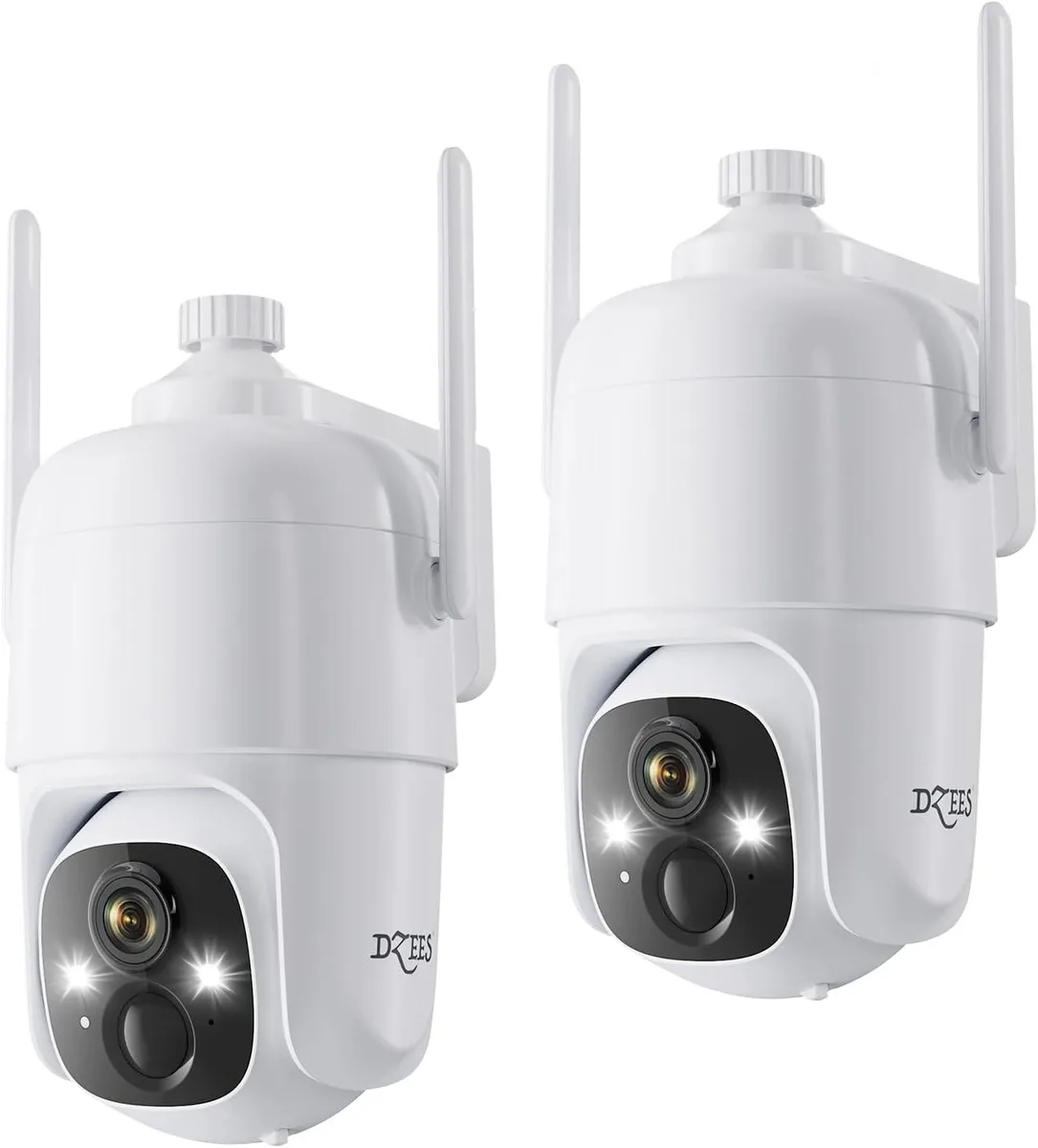 TAURKENAM TAURKENAM 360° PTZ Wireless Surveillance 2K Battery 2-Pack — product photo
